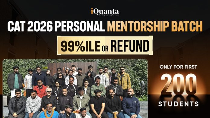 CAT 2026 Personal Mentorship Batch CAT 2026 Personal Mentorship Batch