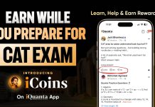 MBA Aspirants Spend Rs. 50,000+ on Forms. What If You Could Earn It While Preparing for CAT? iCoins by iQuanta