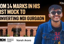 Scored Just 14 Marks in His First CAT Mock but Finally Converted MDI Gurgaon: iQuanta’s Application Classes Proved to Be the Turning Point CAT Topper Vansh Arora