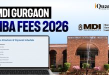 MDI Gurgaon MBA Fees 2026: Fee Structure for PGDM, Scholarship & More MDI Gurgaon MBA Fees