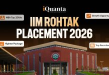 IIM Rohtak Placement 2026: Average, Median & Highest Salary Package IIM Rohtak Placements 2026