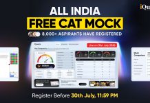Most Important CAT 2026 Free All India Mock Live on 31 July 2026: 8,000+ Aspirants Registered CAT 2026