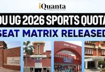 DU CSAS Sports Seat Matrix in CUET 2026: Total Seats, Admission Process & More DU UG 2026 Seat Matrix