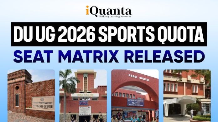 DU UG 2026 Seat Matrix DU UG 2026 Seat Matrix