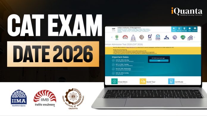 CAT Exam Date 2026