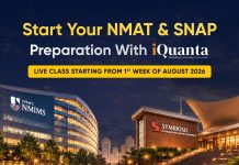 NMAT-SNAP 2026 Batch By iQuanta: Classes Starting From 1st Week of August 2026 NMAT SNAP 2026