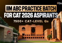 IIM ABC Practice Batch 2026 By iQuanta: 7500+ CAT-Level Questions IIM ABC Practice Batch 2026