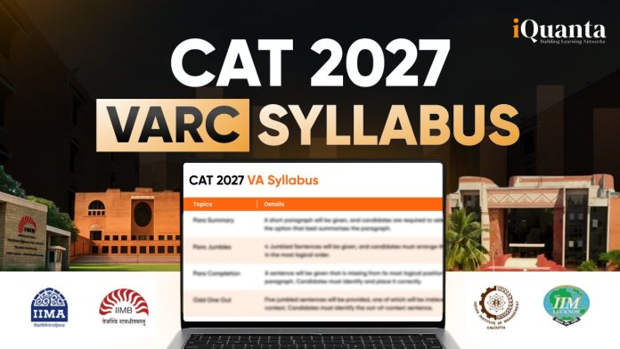 CAT 2027 VARC Syllabus
