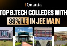 Top B.Tech Colleges With 99 Percentile in JEE Main Exam: Branches, Category & More JEE Main Exam