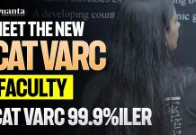 Meet the iQuanta’s New VARC Faculty: A CAT VARC 99.9%iler CAT VARC Faculty