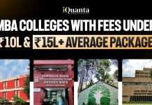 7 MBA Colleges in India With Fees Under Rs 10 Lakh & 15 lakh+ Average Package MBA Colleges