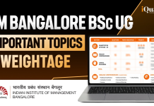 IIM Bangalore BSc UG: Important Topics, Weightage & Preparation Strategy IIM Bangalore BSc UG