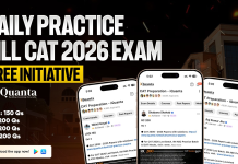 CAT 2026 Daily Practice: Free Initiative By iQuanta With 150 LRDI, 200 VA, 200 RC & 200 QA Questions CAT 2026