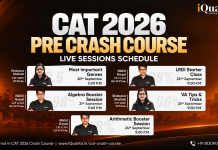 CAT 2026 Pre Crash Course Free For Aspirants: Live Sessions on iQuanta Youtube CAT 2026 Pre Crash Course