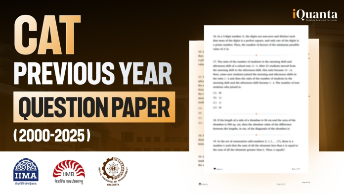 CAT Previous Year Question Papers CAT Previous Year Question Papers