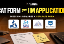 Separate Application Form for IIMs & Other Non-IIM MBA Colleges in India Separate IIM Forms