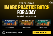 CAT 2026 Aspirants: Get FREE Access to iQuanta’s IIM ABC Practice Batch for a Day! IIM ABC Practice Batch