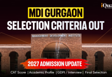 MDI Gurgaon Selection Criteria 2027 Out: CAT Score Weightage, Cutoff & More MDI Gurgaon Selection Criteria